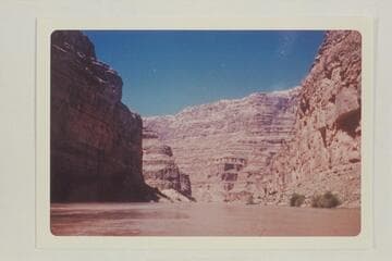 Down from Mile 190.8.  Bowdie Canyon at left at Mile 190.6