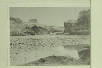 149. Up the river in Glen Canon. Brown-Stanton Survey