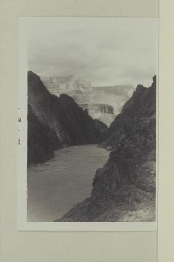 Downstream at Salt Creek Rapid; Mile 92.6