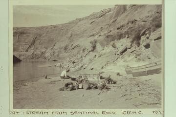 RB-MV San Juan River Expedition at Sentinel Rock-Glen Canyon. Photo No. 648