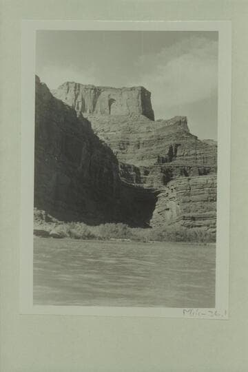 Deadhorse Point from Mile 36 in the Gooseneck [in pencil on photo:  Mile 36.1]