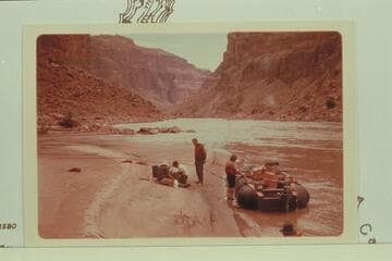 Up from beach at Waterhole Canyon, Mile 198.5