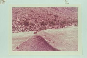 Bill Davis running the riffle at Mile 204.3