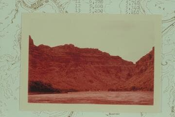 Down from the mouth of Red Lake Canyon