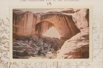 Triangle Arch in Lavender Canyon
