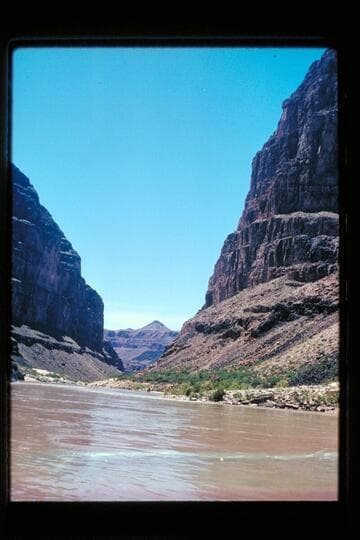 Down river from below Vulcan