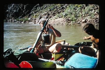 Boiling water with torch