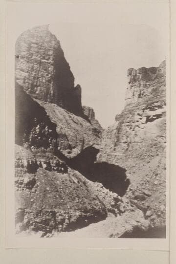 "Views on the Colorado River", Cataract Canon Series, Lateral Gulch