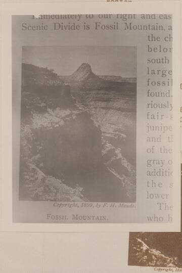 Mount Huwethawali given the name Fossil Mountain