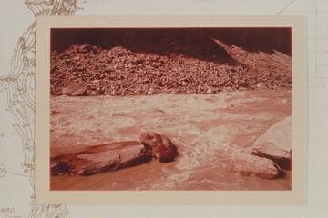 Head of Rapid No. 19.  No. 19 heads at Mile 203.7 and drops 6 ft. in .2 miles