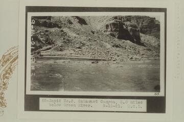 Rapid #3 in Cataract Canyon, 5.0 miles below Green River