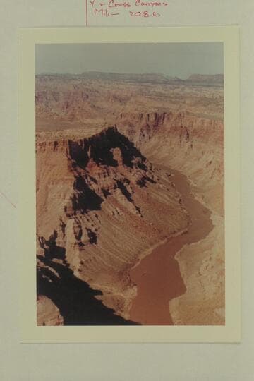 Downstream in Cataract Canyon from Mile 211.2 to Mile 210
