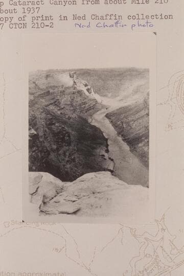 Up Cataract Canyon from about Mile 210