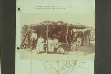 A Cocopah home on the Alamo