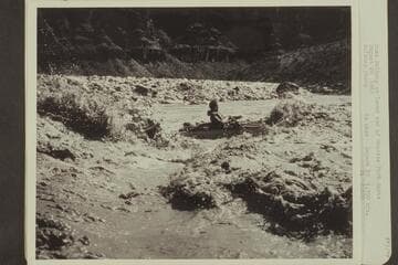 Buzz Belknap at lower end of Granite Park Rapid