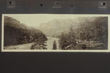 Green River Investigation:  Upstream in Red Canyon. 1/4 mile above Skull Canyon