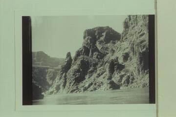 Downriver to 234 Mile Rapid [on photo reverse:  Near Mi 231 1/2]