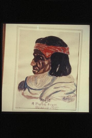Nasja, copy of painting by Roy Dunn