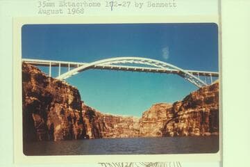 Highway bridge across Narrow Canyon