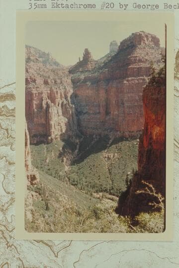Northeast from above Silent River Cave