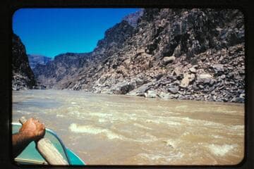 Down river at about Mile 232.4