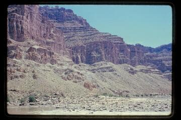 Across head of rapid no. 26, Mile 201.1