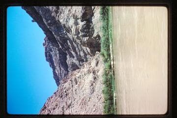Gully at left bank at Mile 216
