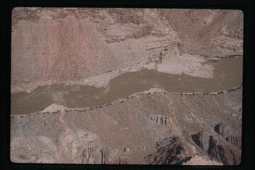 Mile 204.5-205, mouth of Range Canyon