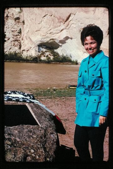 Patricia Iverson, Mrs. Phillip, descendant in Powell family