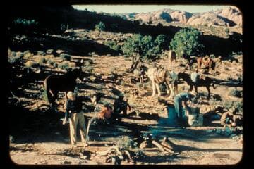 Camp in Navajo Canyon