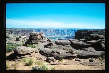 Down Side Canyon to Fort Bottom