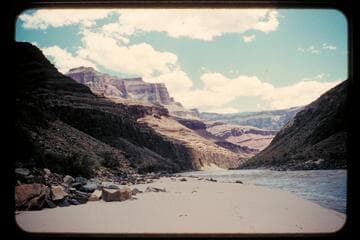 Up river, Tapeats Creek