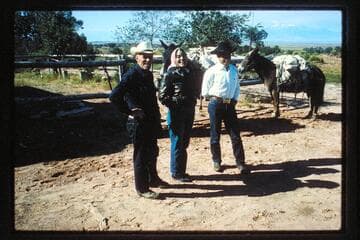 Art, Hazel, A.C. Ekker; Roost Ranch