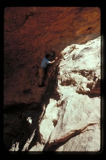 Gorge en route to Badger Rapid above drop