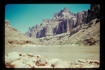 Up from island at Little Colorado