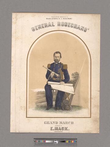 General Rosecrans' grand march / composed by E. Mack