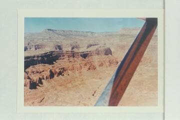 The upriver finger of Cummings Mesa and the middle finger from the right bank at about Mile 59 in Glen Canyon