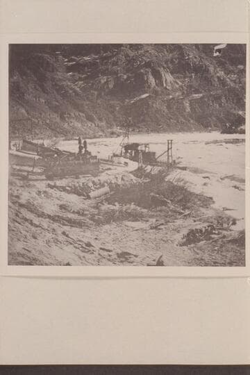 The ice flow at Lees Ferry