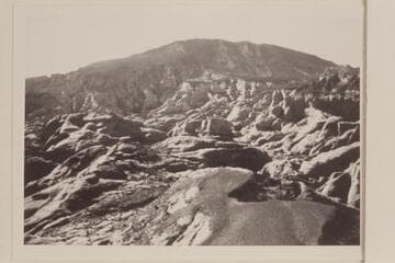 Upper end of Mesa 4640.  The head of Lehi Canyon is at right.  Surprise Valley is upper center draining into Nasja Creek at left