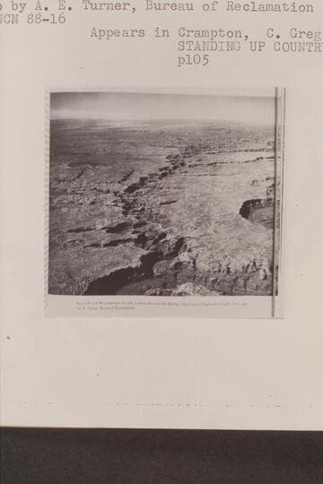 Slick-rock wilderness of the lower Escalante River. Glen Canyon foreground and right