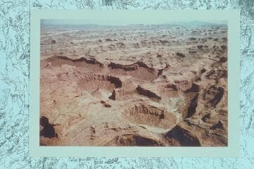 Across the Escalante River to upper Stevens Creek, Deer Point, The Waterpocket Fold, and Mt. Pennell
