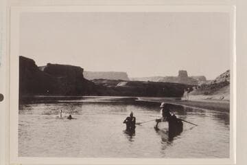 El Vado; looking up river