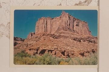 Point at upriver side of Hell Roaring Canyon