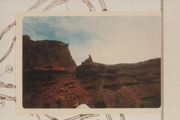 Saddle of The Bowknot from Mile 68