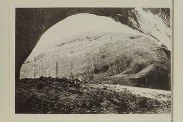 From inside great cave at meander in Moepitz Canyon