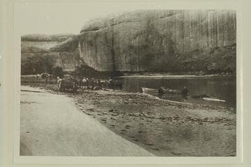 U. S. Geological Survey party, probably near Halls Crossing