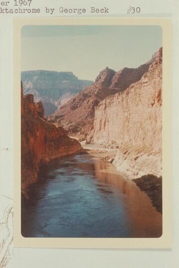 Down from Mile 30 showing the fault at Mile 30.4