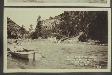 Green River Investigation: Upstream in Red Canyon 1 mile below entrance