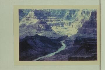 Tanner Mine; Lava Canyon; Chuar and Temple Buttes. From "Desert View"