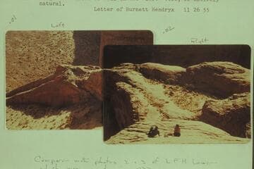 Trail up out of the Escalante River; left and right trail